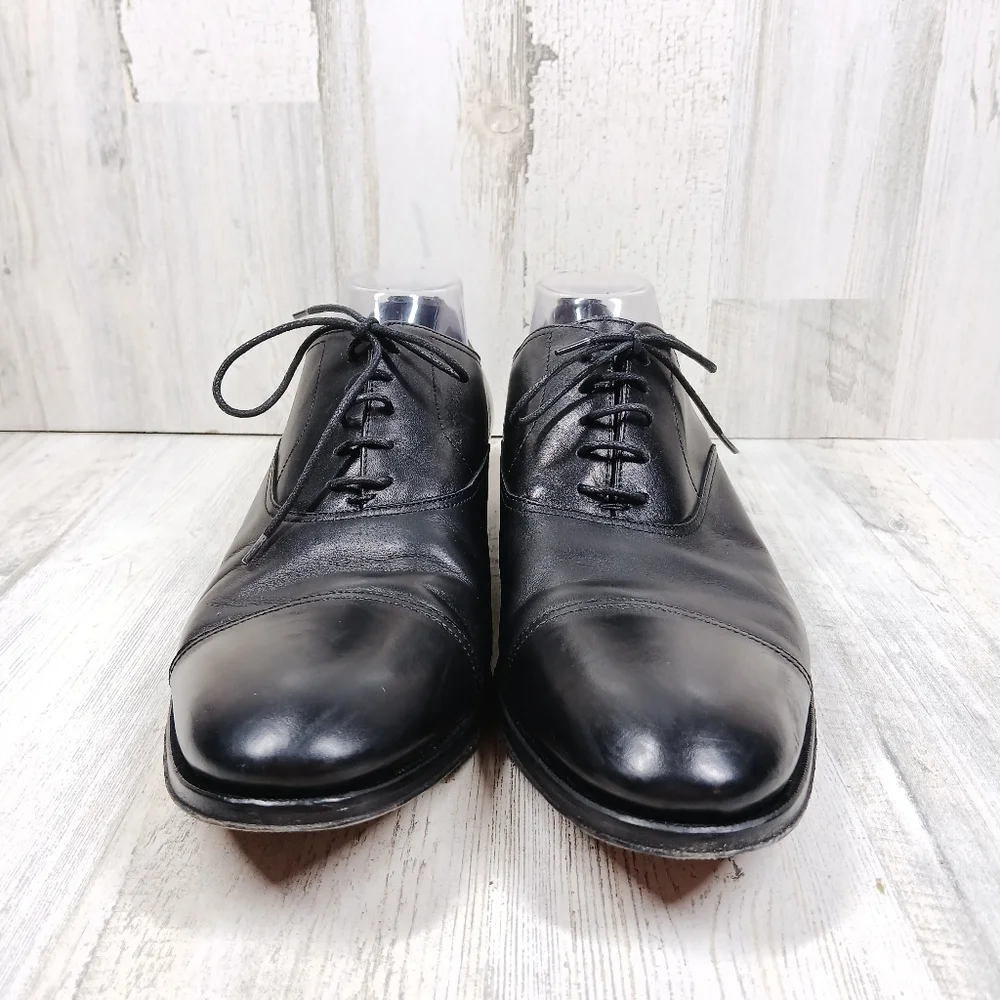 To Boot New York Adam Derrick Black Leather Lace Up Dress Shoes #232